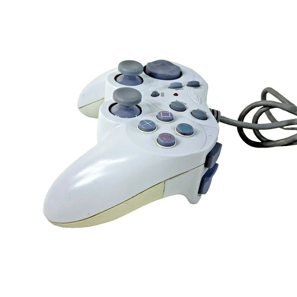 Intec PS-600-A PlayStation 2 Vintage Wired Gray Controller Tested